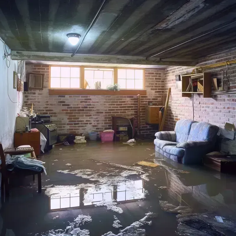 Flooded Basement Cleanup in Pottawatomie County, KS